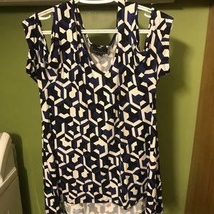 Women’s cold shoulder blouse